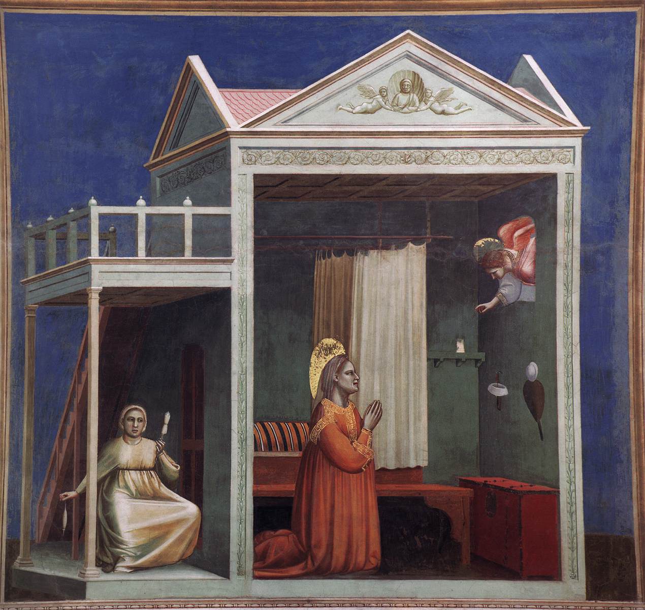 No. 3 Scenes from the Life of Joachim: 3. Annunciation to St Anne