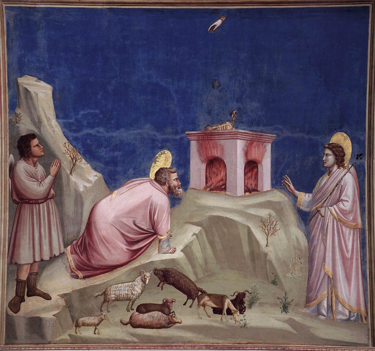 No. 4 Scenes from the Life of Joachim: 4. Joachim's Sacrificial Offering