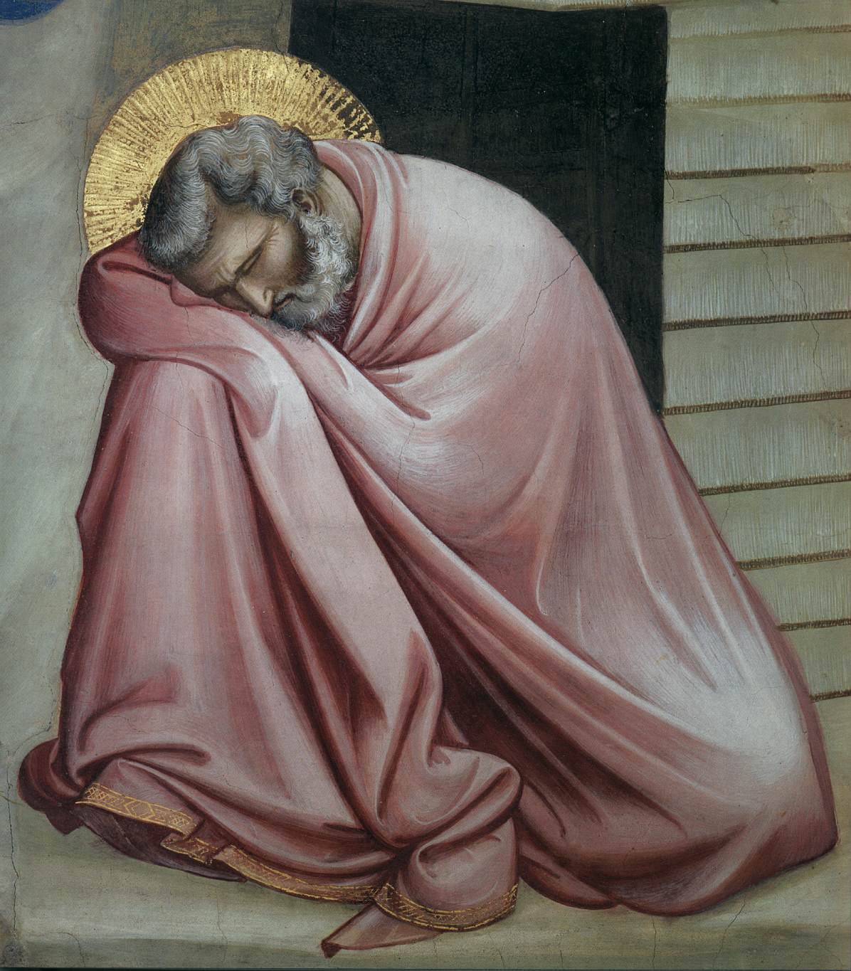 No. 5 Scenes from the Life of Joachim: 5. Joachim's Dream (detail)