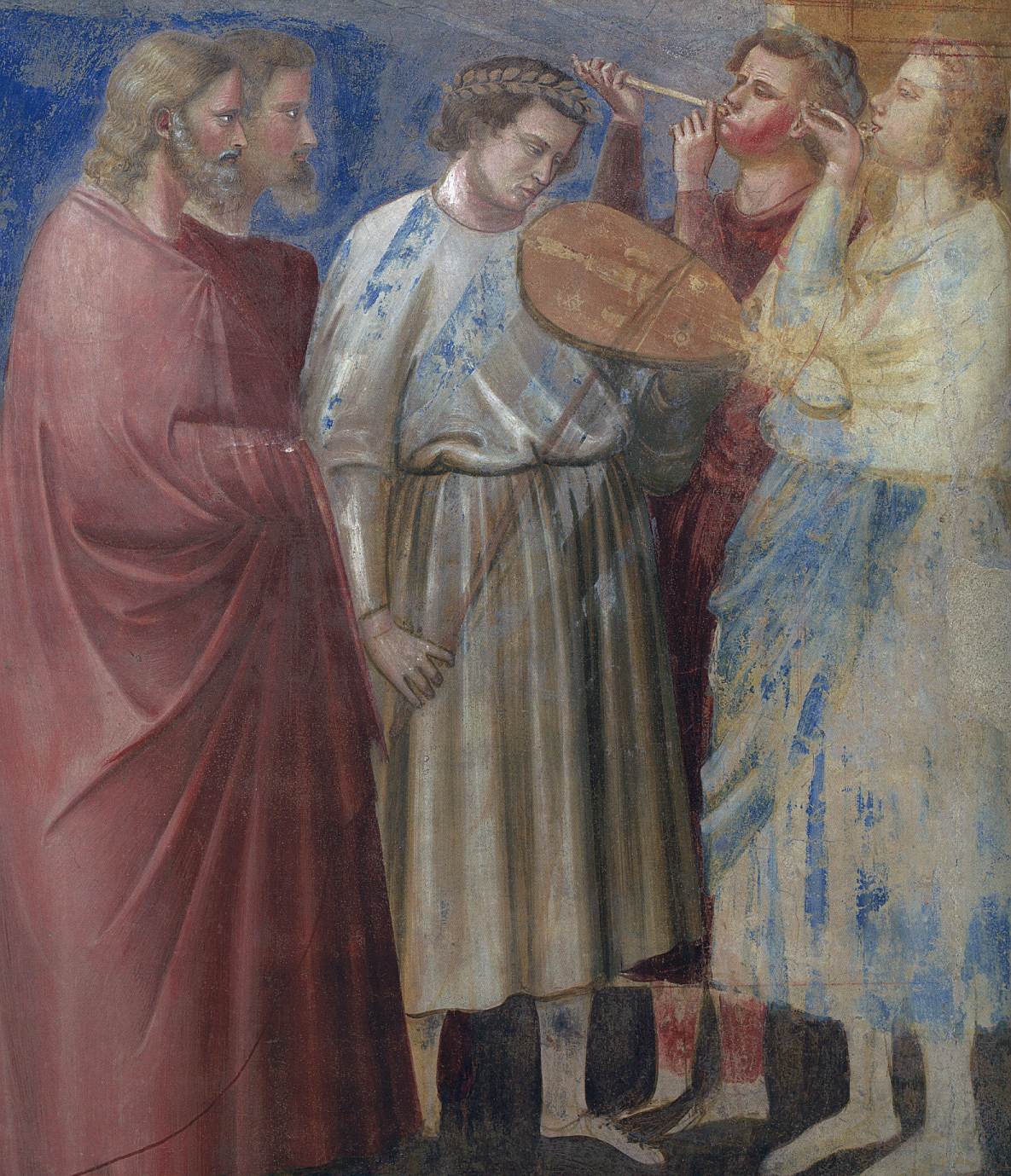 No. 12 Scenes from the Life of the Virgin: 6. Wedding Procession (detail)