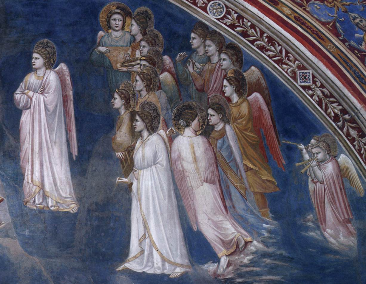 No. 13 God Sends Gabriel to the Virgin (detail)