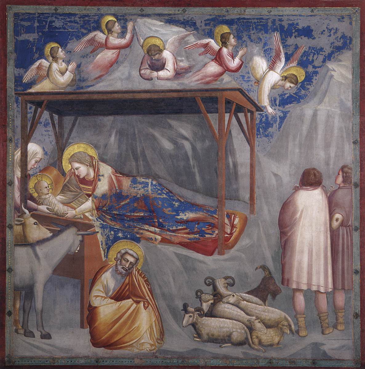 No. 17 Scenes from the Life of Christ: 1. Nativity: Birth of Christ