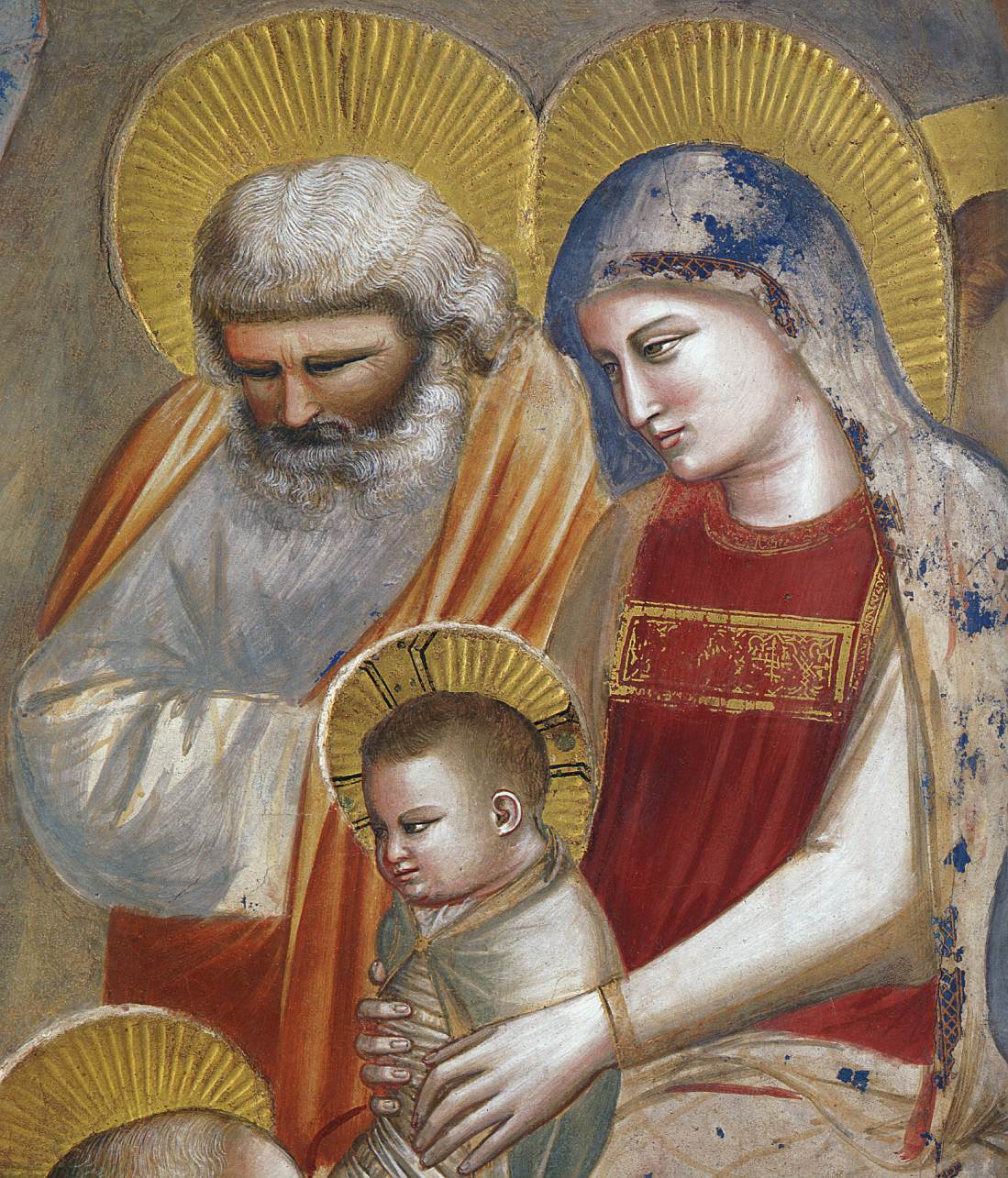 No. 18 Scenes from the Life of Christ: 2. Adoration of the Magi (detail)