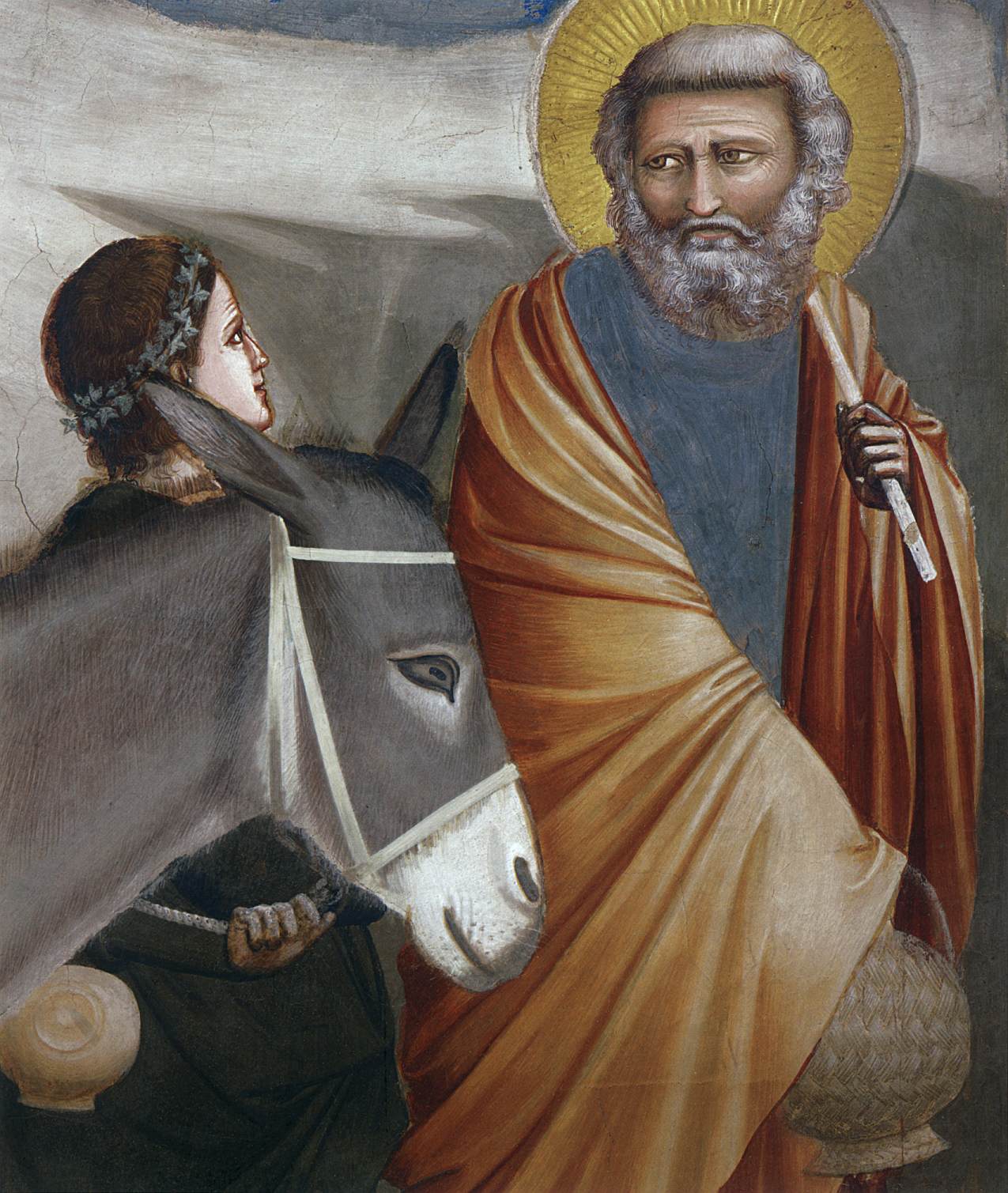 No. 20 Scenes from the Life of Christ: 4. Flight into Egypt (detail)