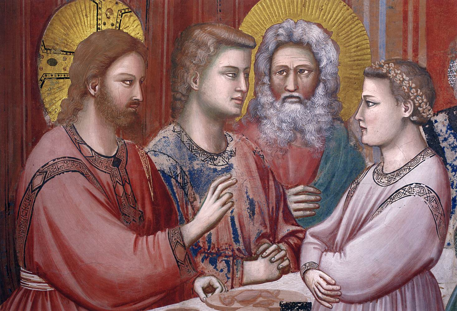 No. 24 Scenes from the Life of Christ: 8. Marriage at Cana (detail)