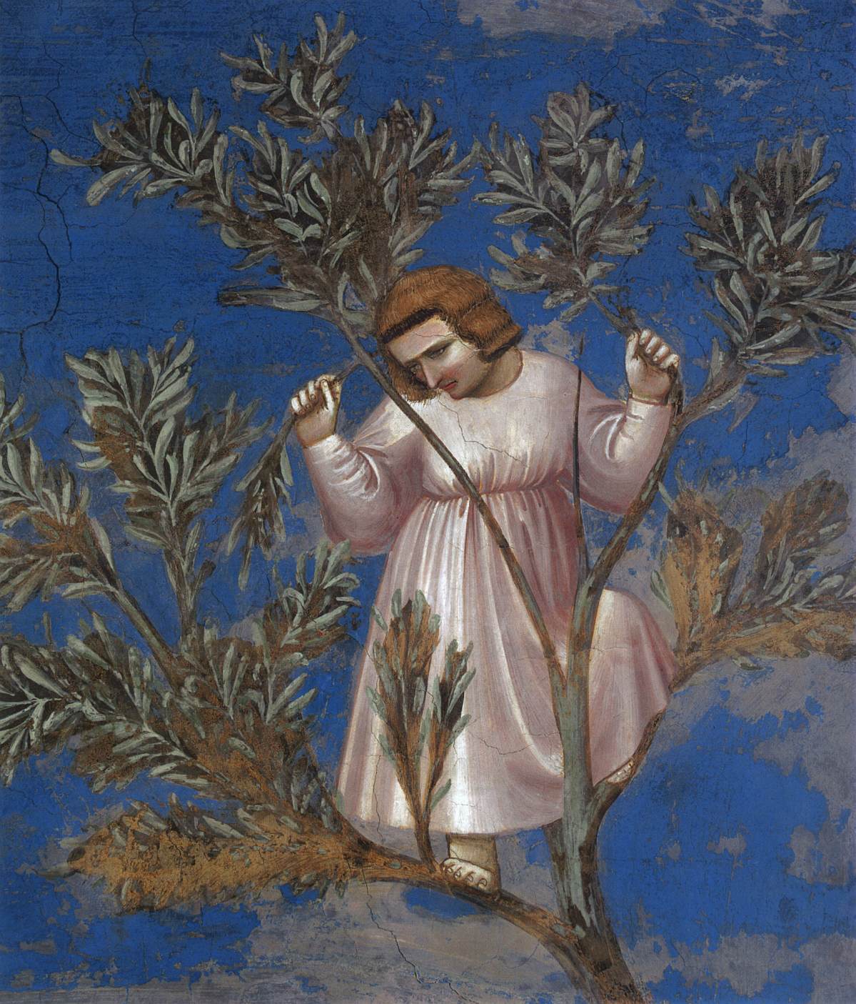 No. 26 Scenes from the Life of Christ: 10. Entry into Jerusalem (detail)