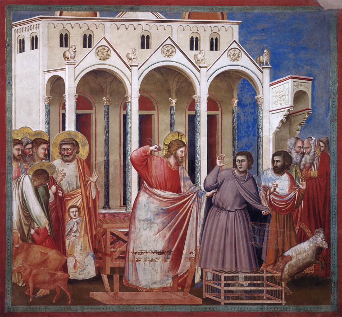 No. 27 Scenes from the Life of Christ: 11. Expulsion of the Money-changers from the Temple