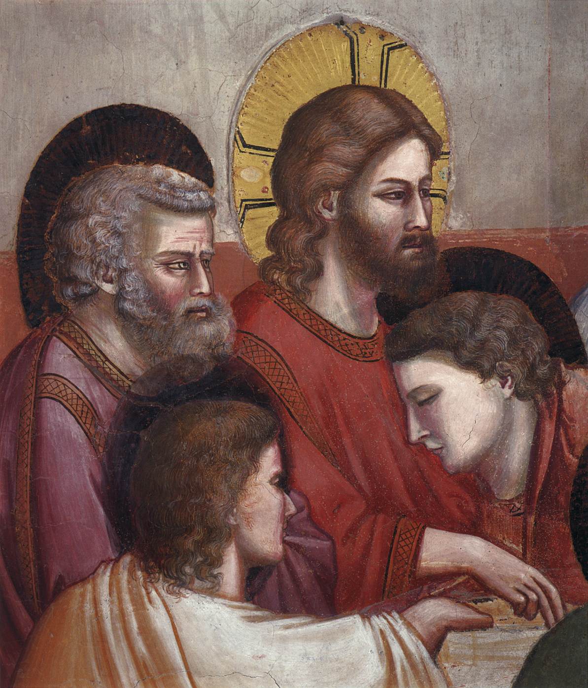 No. 29 Scenes from the Life of Christ: 13. Last Supper (detail)