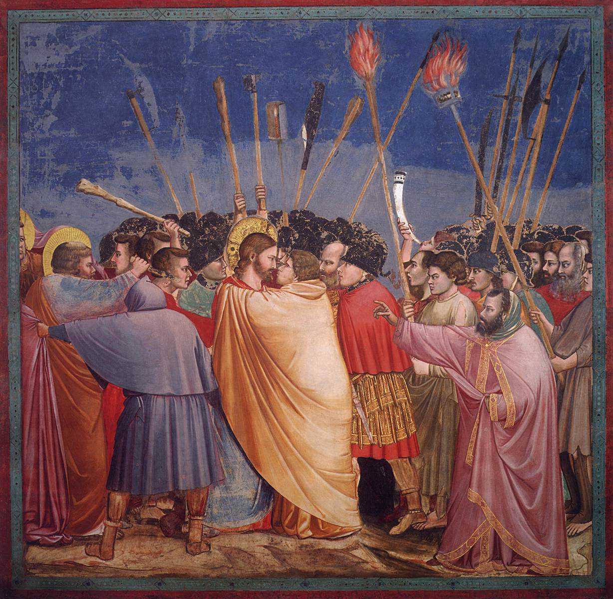 No. 31 Scenes from the Life of Christ: 15. The Arrest of Christ (Kiss of Judas)