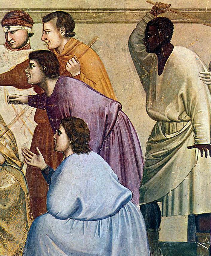 No. 33 Scenes from the Life of Christ: 17. Mocking of Christ (detail)