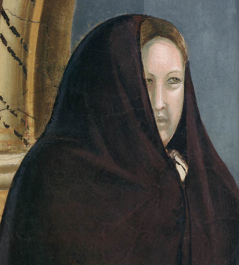 No. 6 Scenes from the Life of Joachim: 6. Meeting at the Golden Gate (detail)