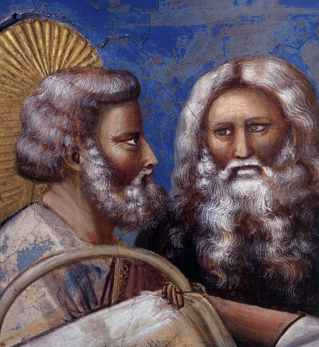 No. 8 Scenes from the Life of the Virgin: 2. Presentation of the Virgin in the Temple (detail)