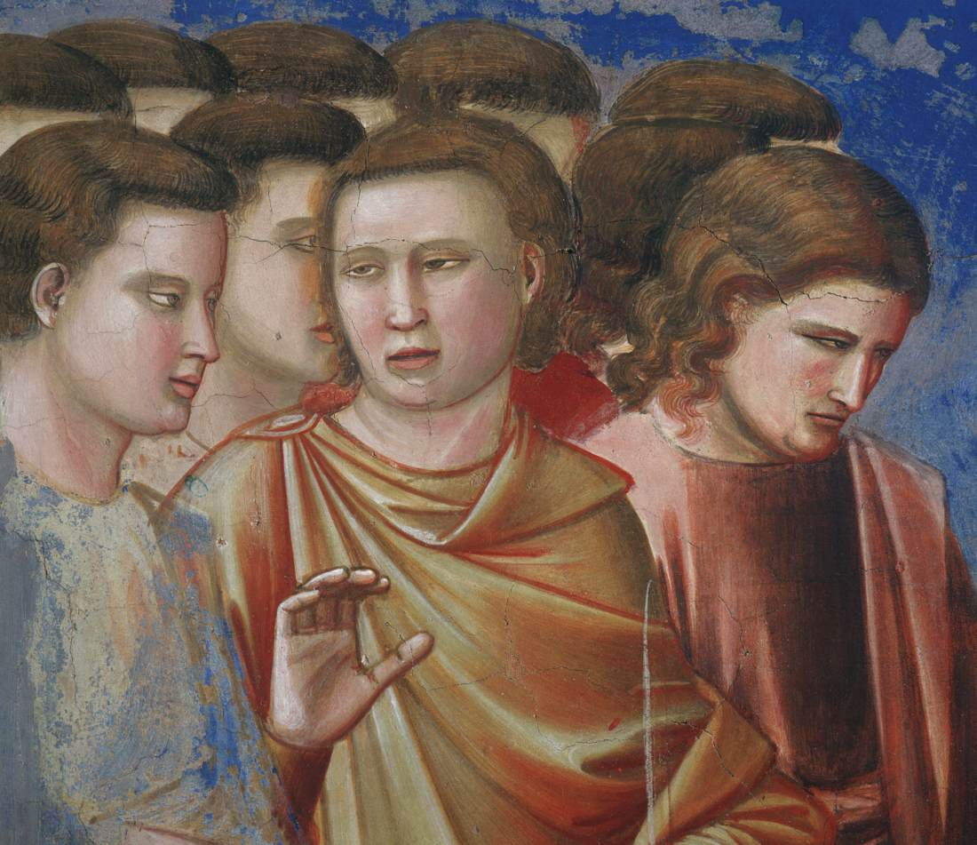 No. 11 Scenes from the Life of the Virgin: 5. Marriage of the Virgin (detail)