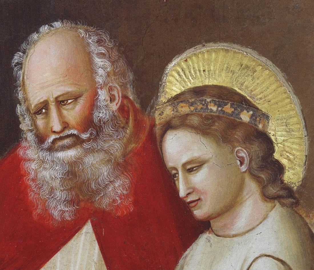 No. 11 Scenes from the Life of the Virgin: 5. Marriage of the Virgin (detail)