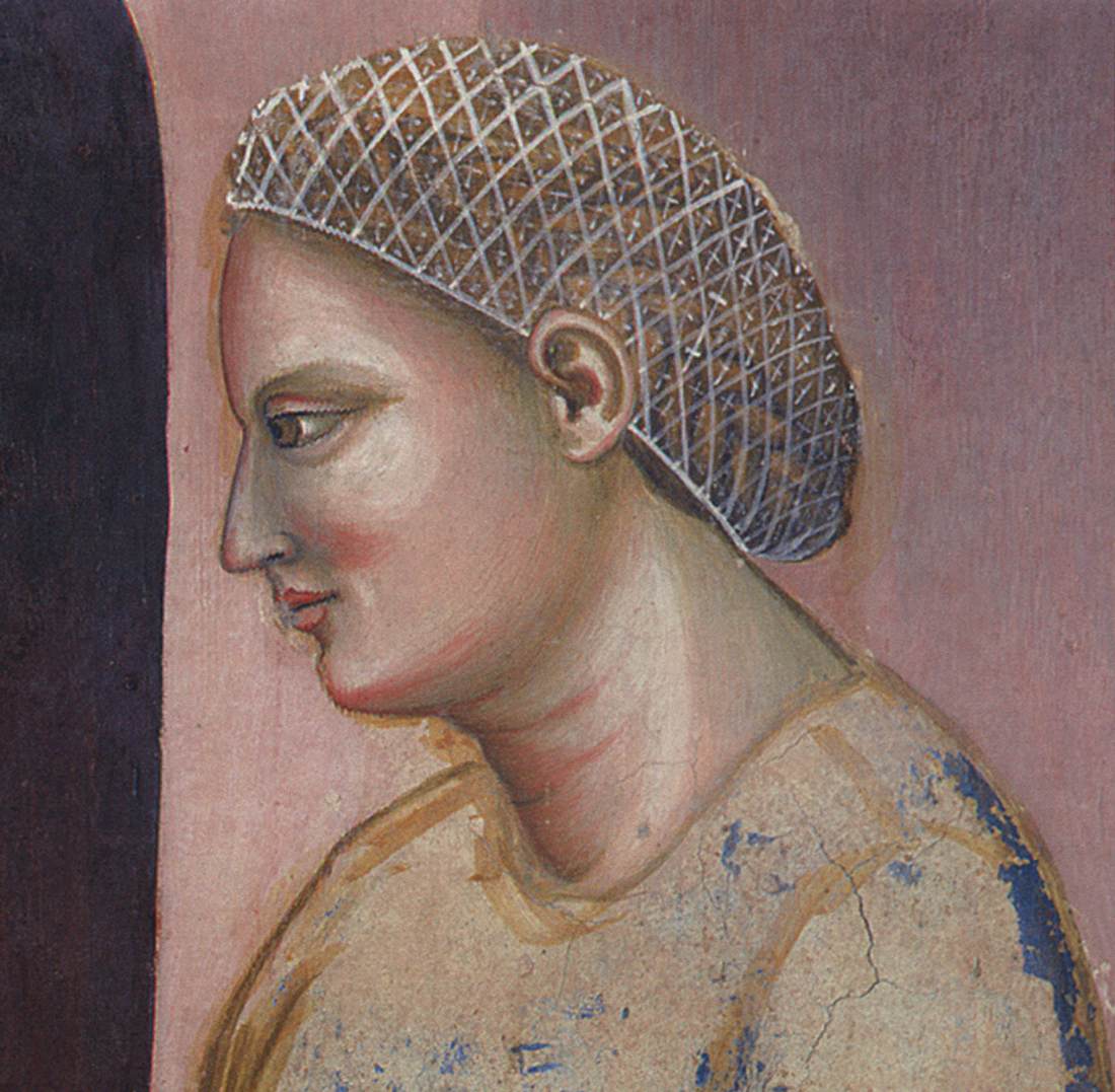 No. 16 Scenes from the Life of the Virgin: 7. Visitation (detail)