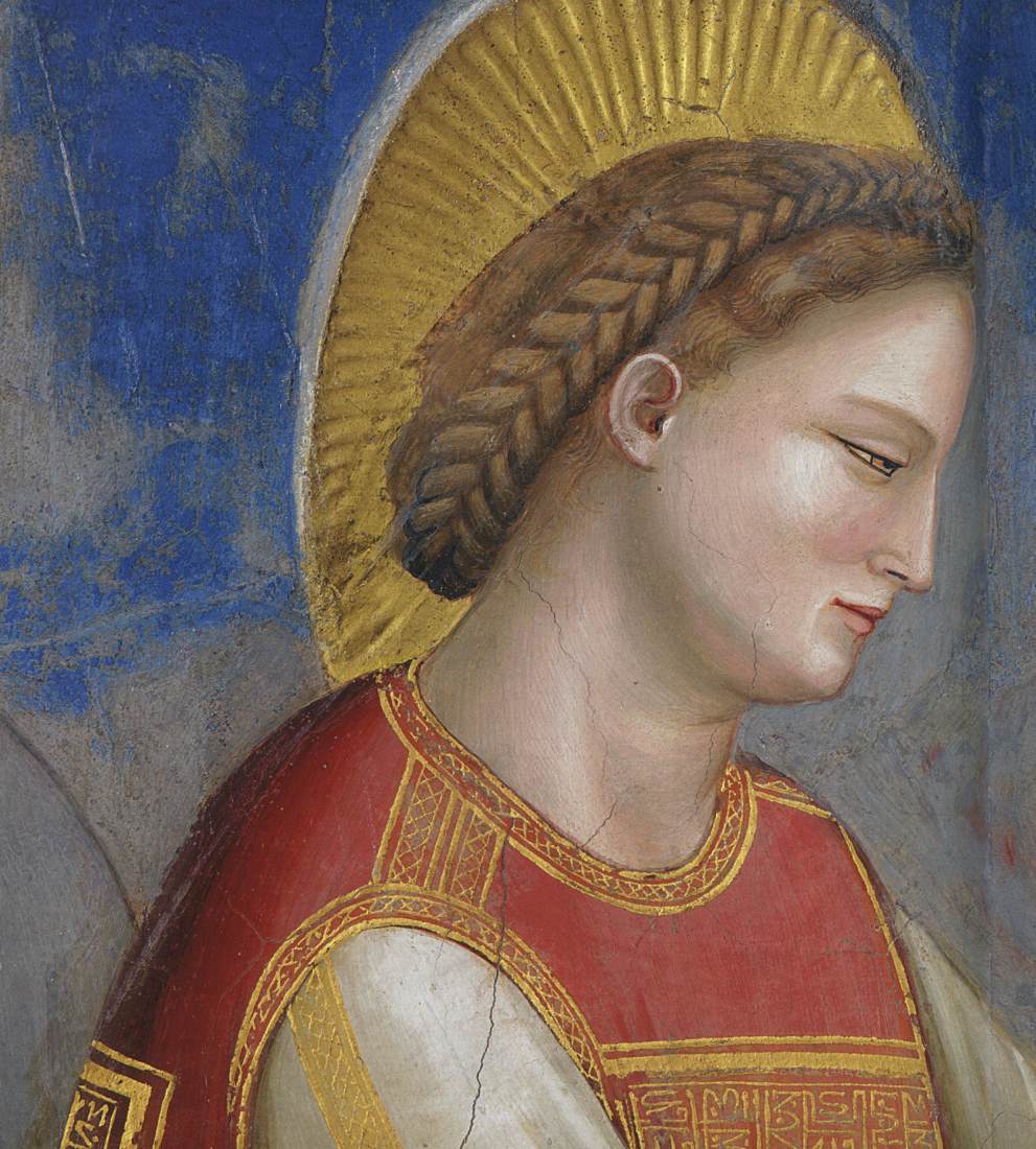 No. 16 Scenes from the Life of the Virgin: 7. Visitation (detail)
