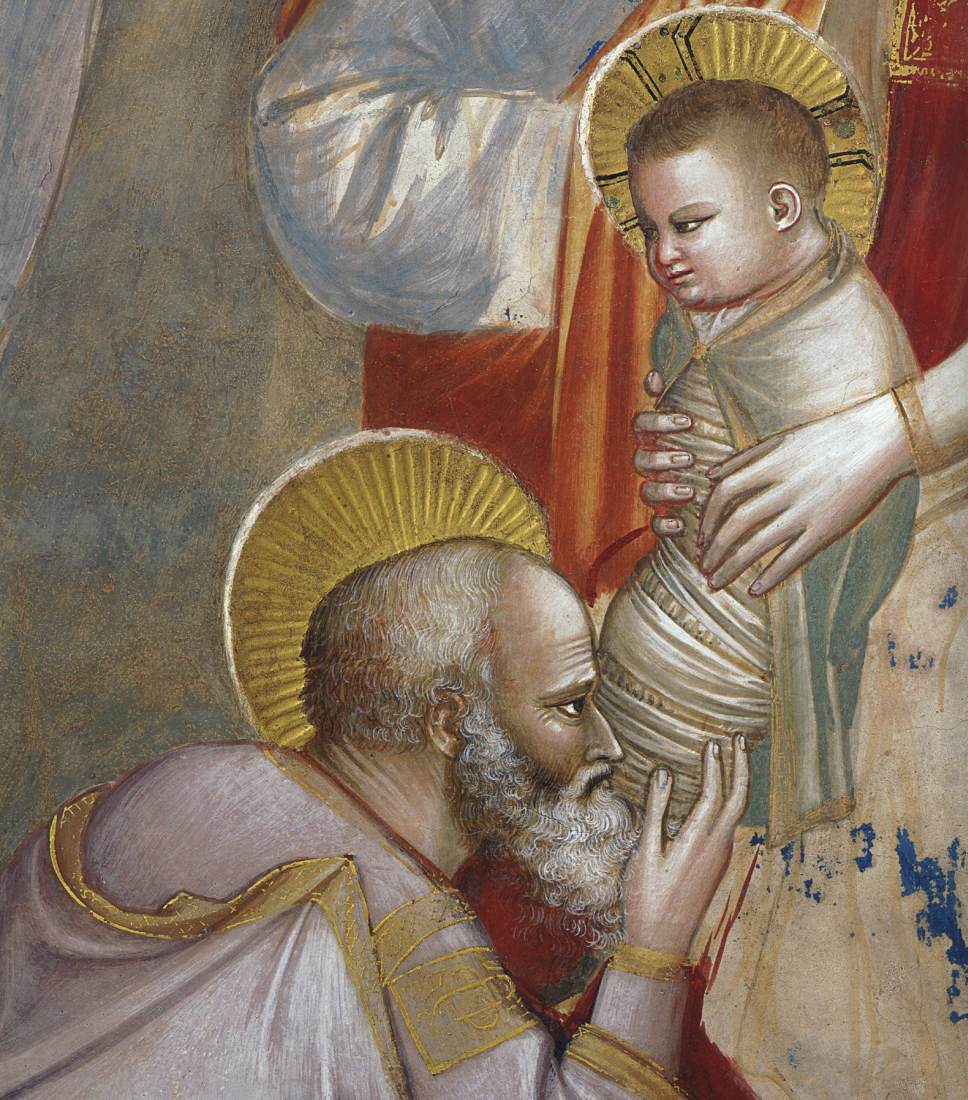 No. 18 Scenes from the Life of Christ: 2. Adoration of the Magi (detail)