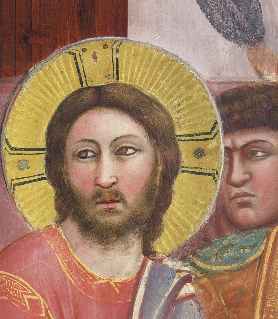 No. 32 Scenes from the Life of Christ: 16. Christ before Caiaphas (detail)