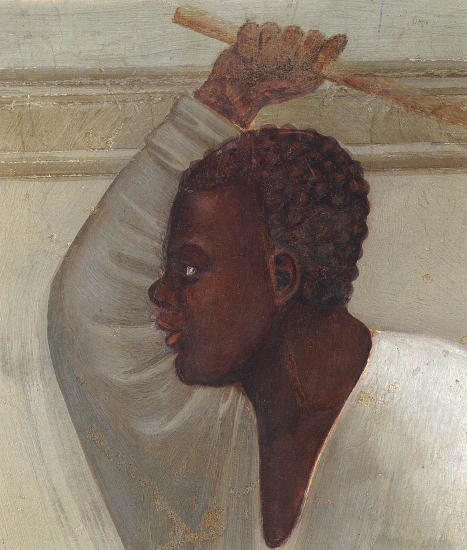 No. 33 Scenes from the Life of Christ: 17. Mocking of Christ (detail)