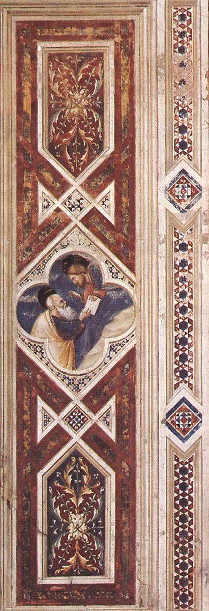 Moses at the Mount Sinai (on the decorative band)