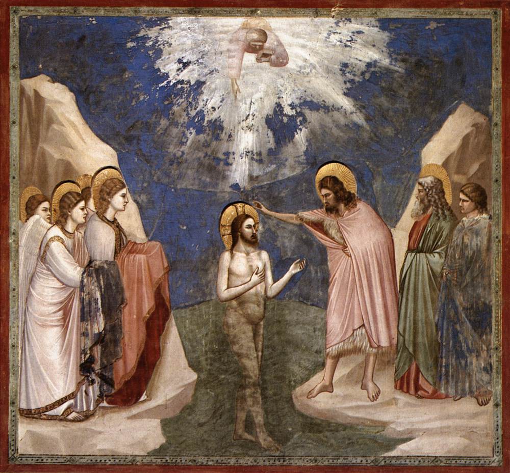 No. 23 Scenes from the Life of Christ: 7. Baptism of Christ (before restoration)