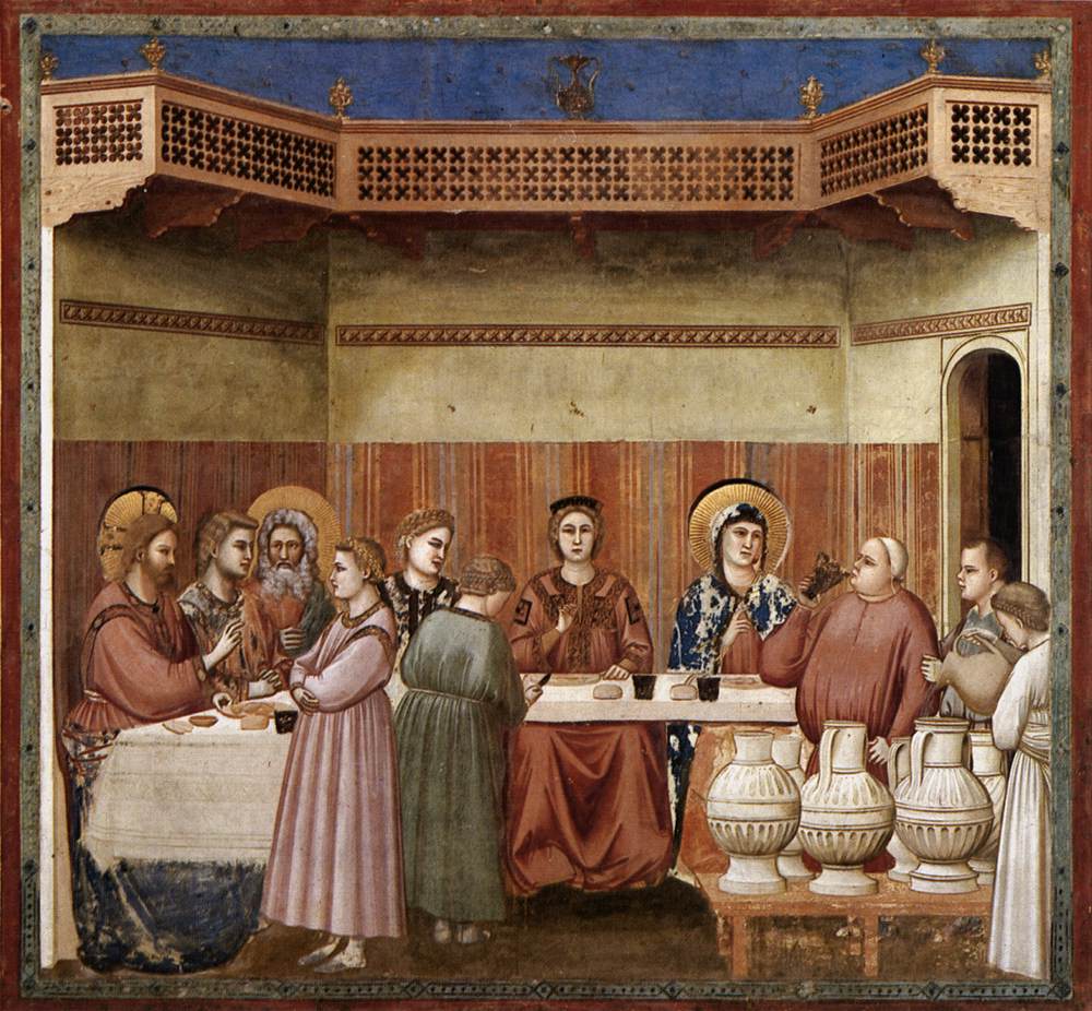 No. 24 Scenes from the Life of Christ: 8. Marriage at Cana (before restoration)