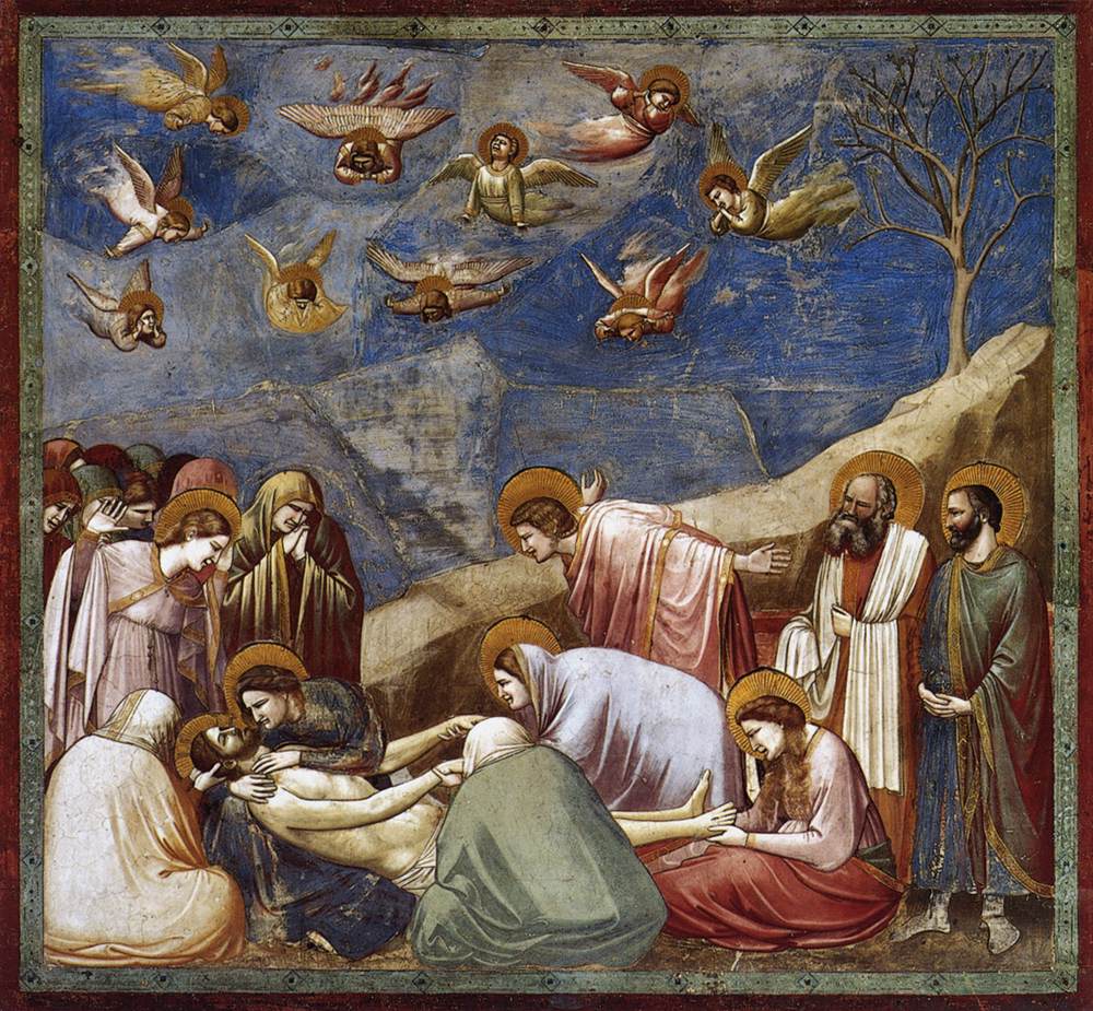 No. 36 Scenes from the Life of Christ: 20. Lamentation (before restoration)