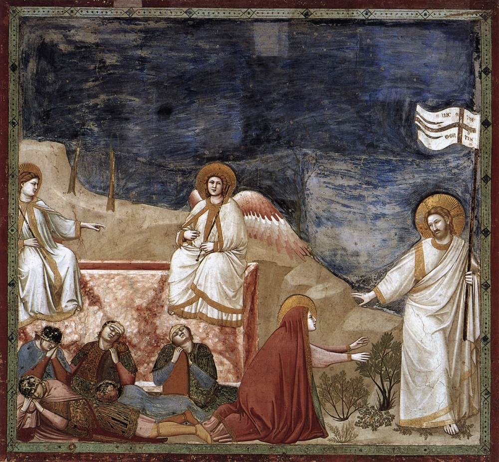 No. 37 Scenes from the Life of Christ: 21. Resurrection (before restoration)