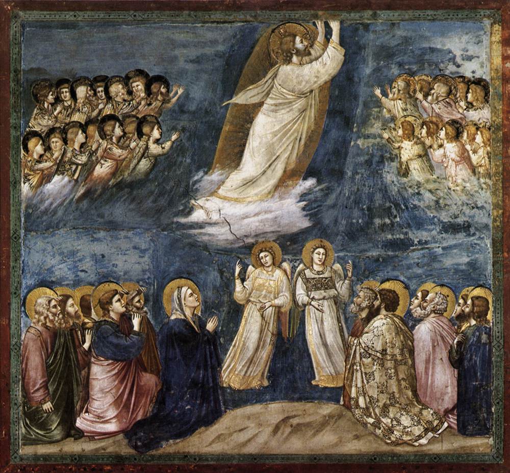 No. 38 Scenes from the Life of Christ: 22. Ascension (before restoration)
