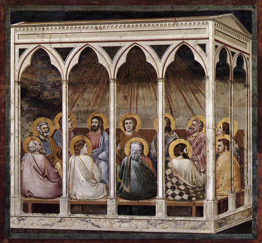 No. 39 Scenes from the Life of Christ: 23. Pentecost (before restoration)