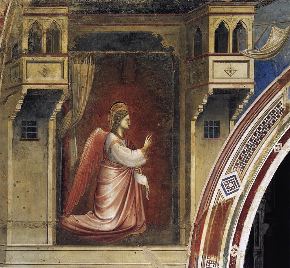 No. 14 Annunciation: The Angel Gabriel Sent by God (before restoration)