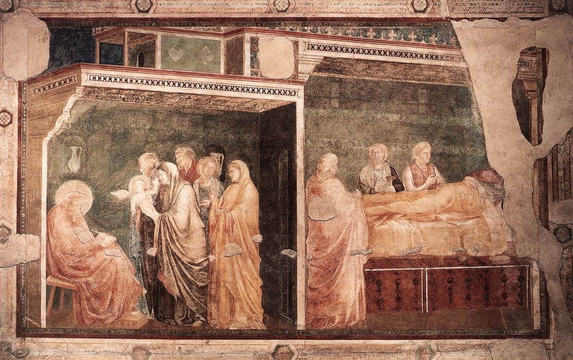 Scenes from the Life of St John the Baptist: 2. Birth and Naming of the Baptist