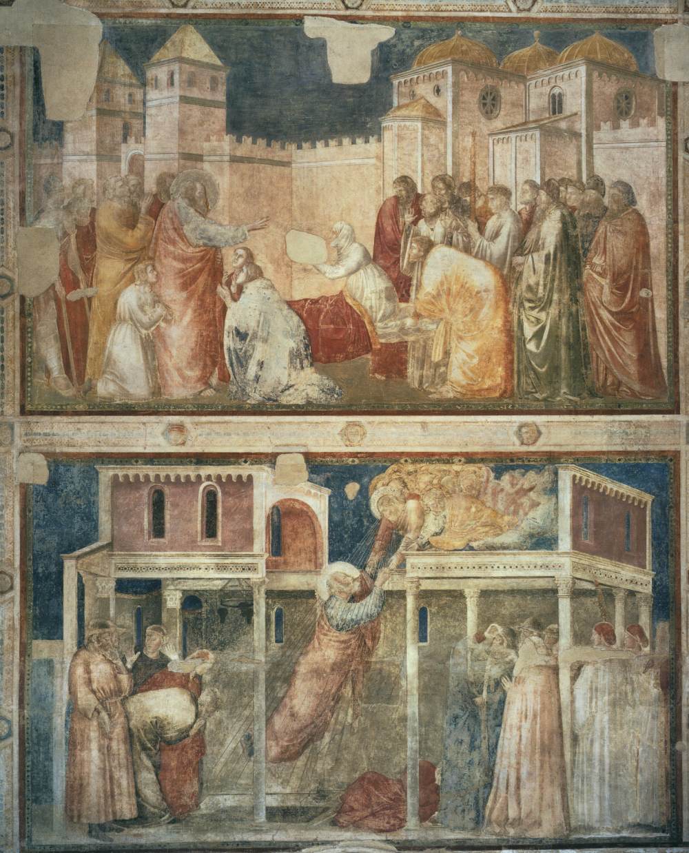 Scenes from the Life of St John the Evangelist (south wall)