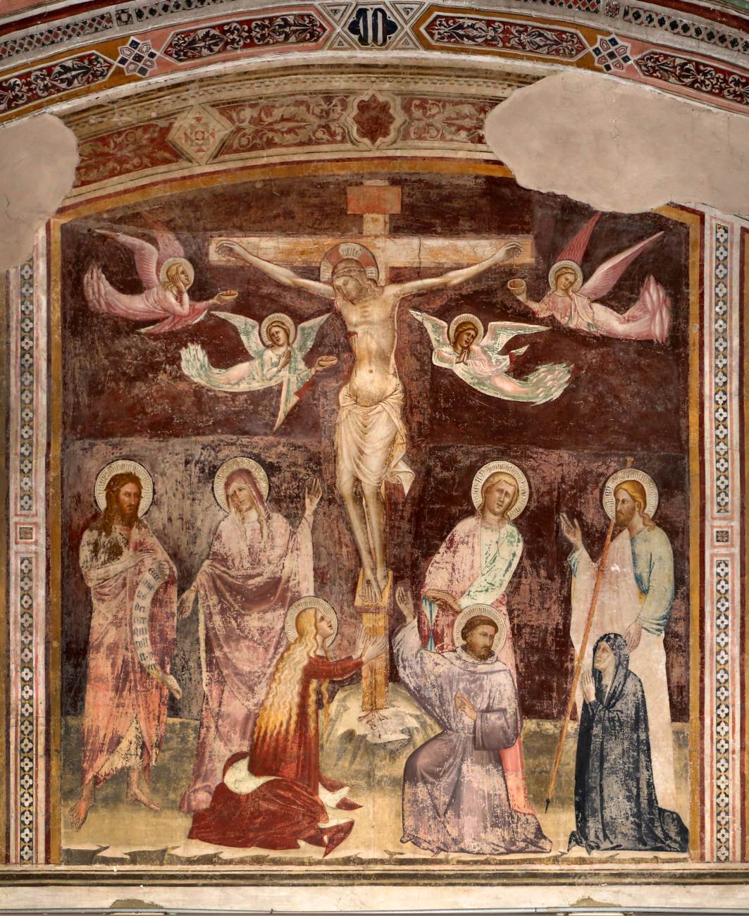 Crucifixion with Saints