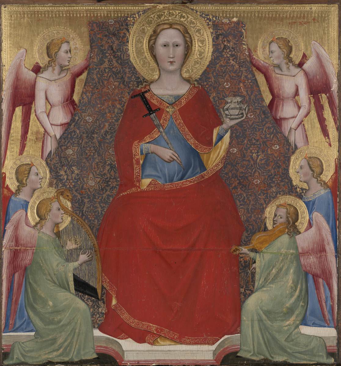 St Lucy Enthroned