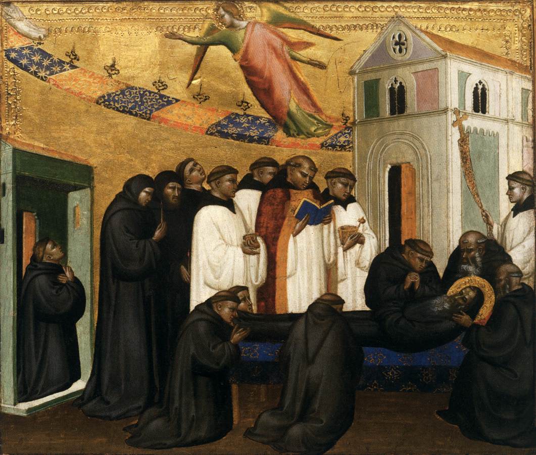The Funeral of St Benedict