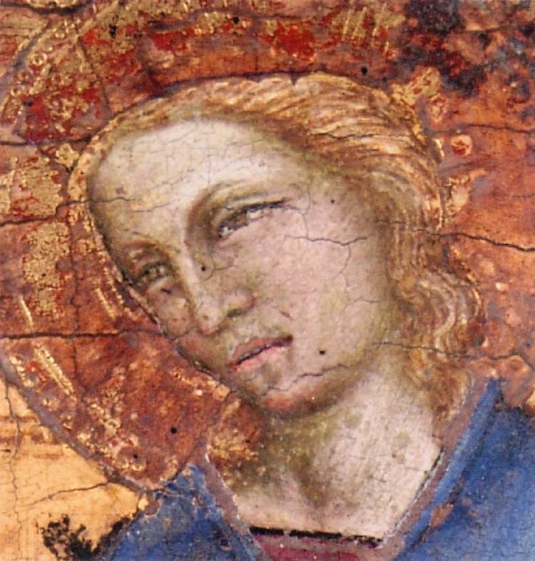 Christ and the Virgin Enthroned with Six Saints (detail)