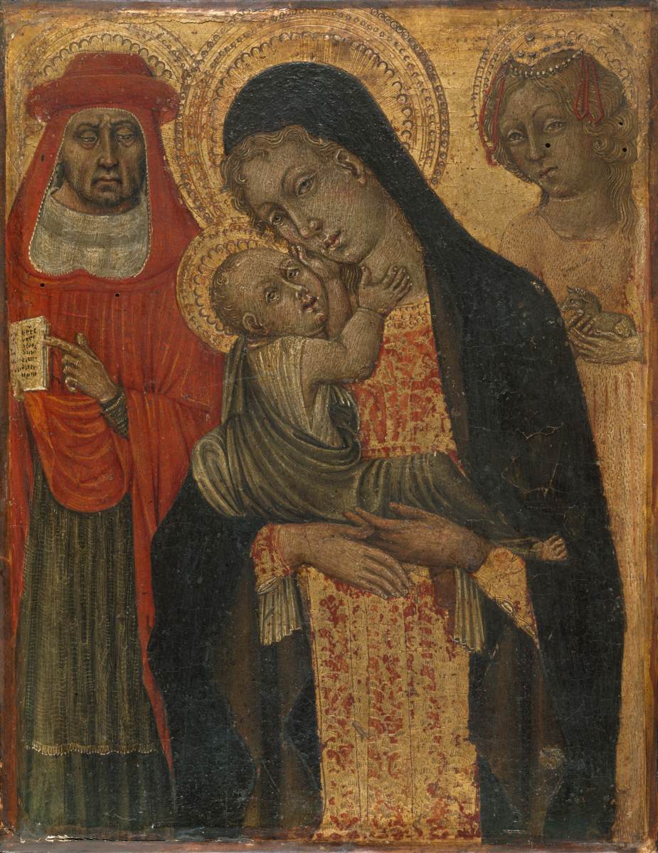 Madonna and Child with Sts Jerome and Agnes