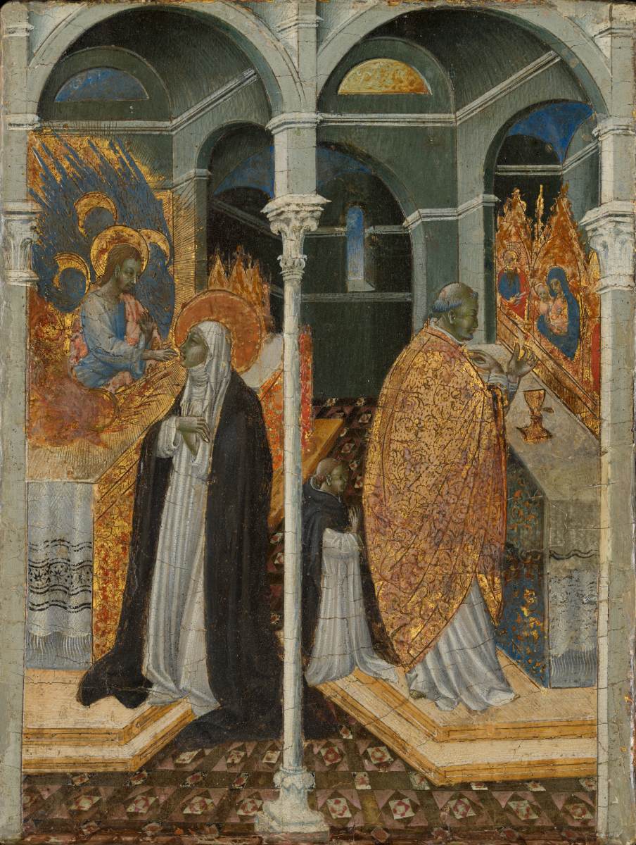 The Miraculous Communion of St Catherine of Siena