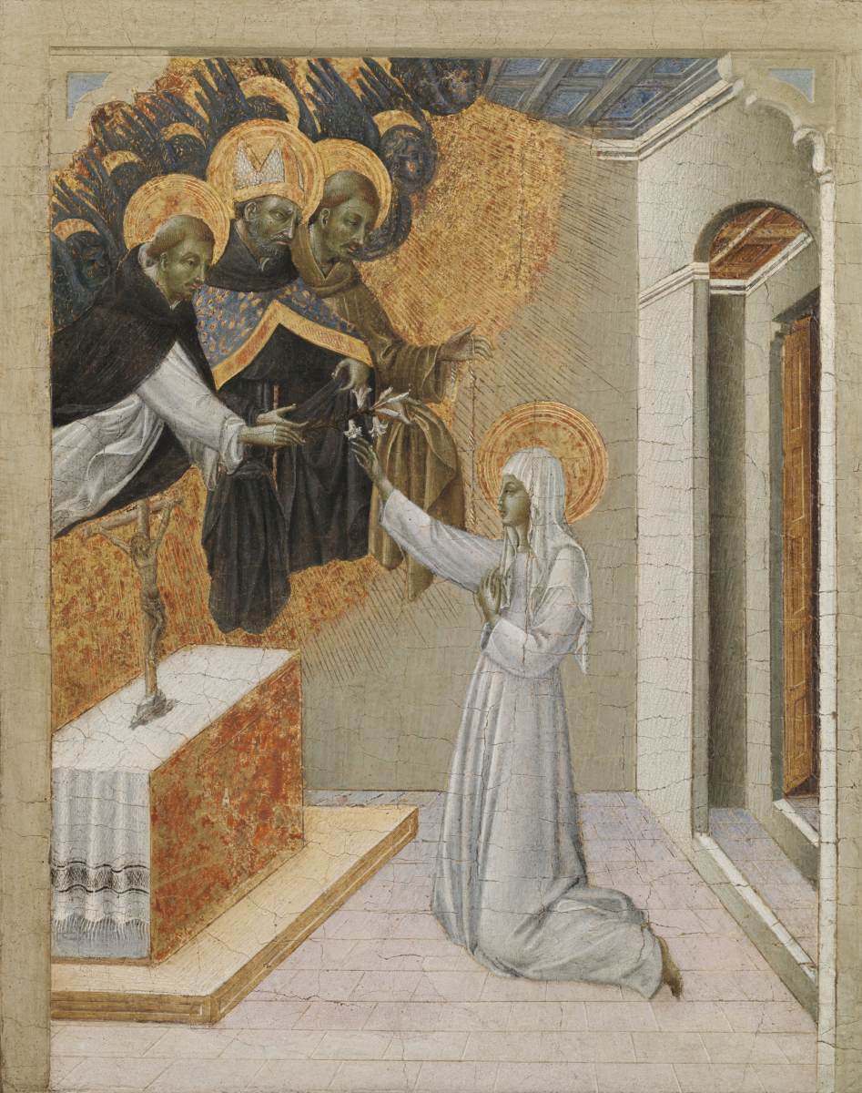 St Catherine of Siena Invested with the Dominican Habit