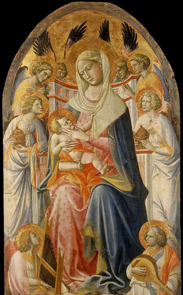 Virgin and Child with Angels