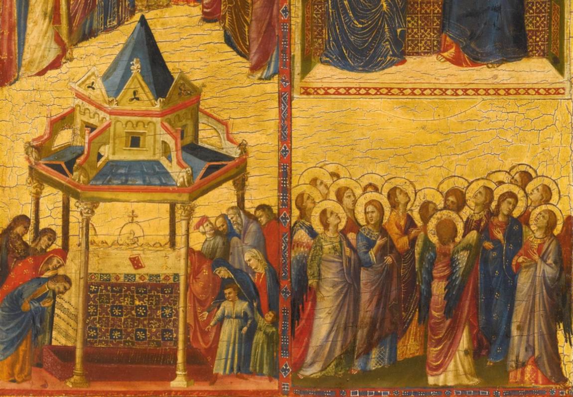 Left wing of a diptych (detail)