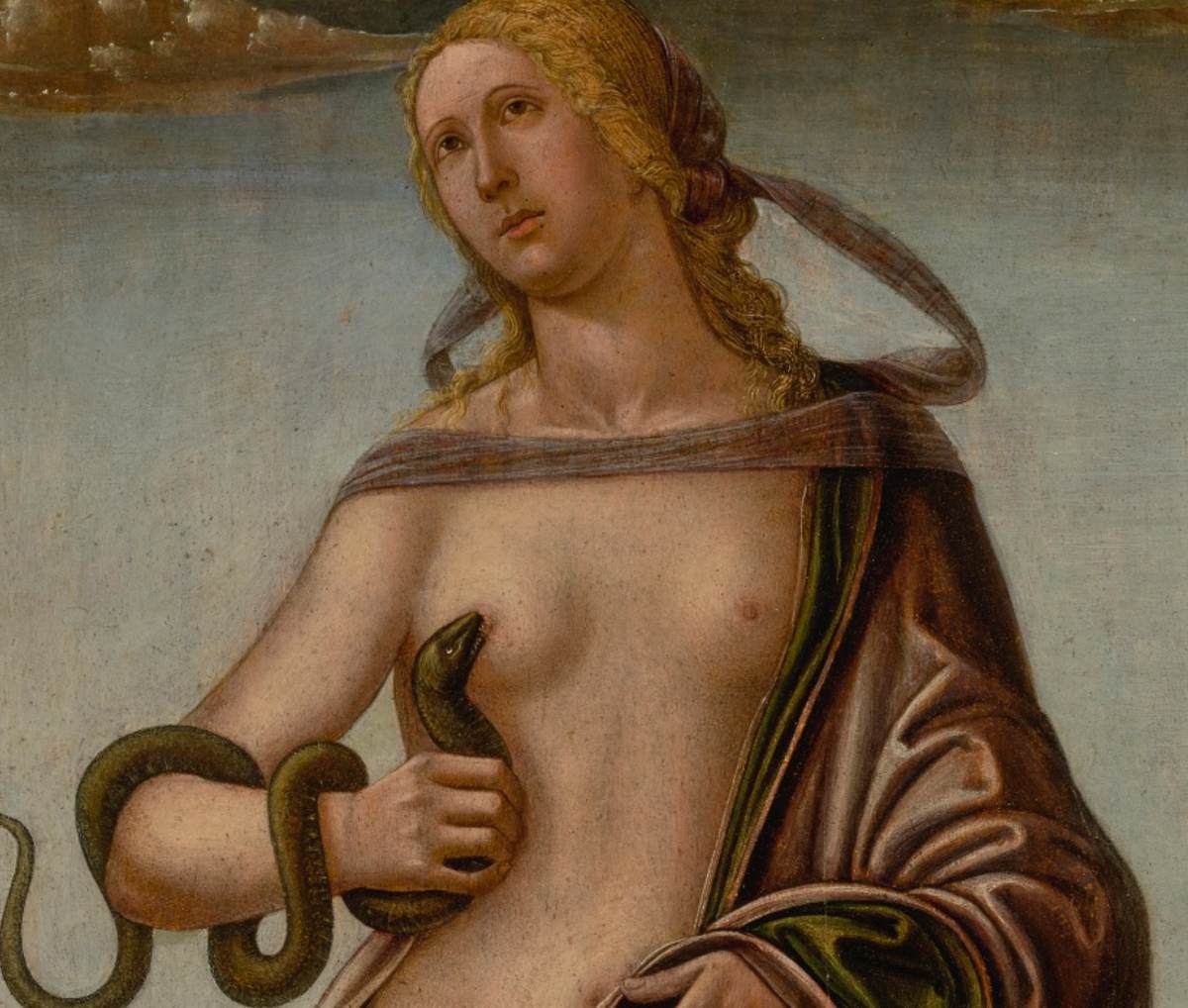 Cleopatra and the Asp (detail)