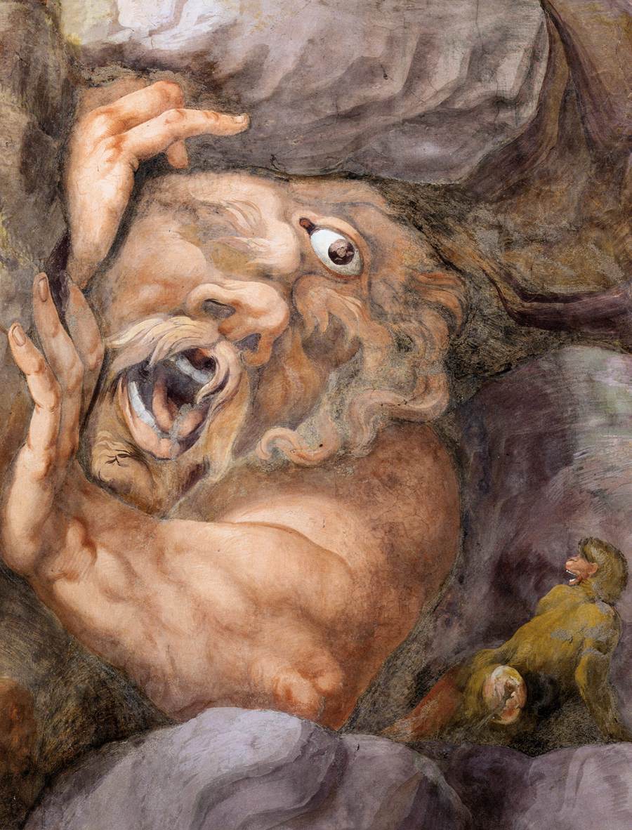 Fresco on the east wall (detail)