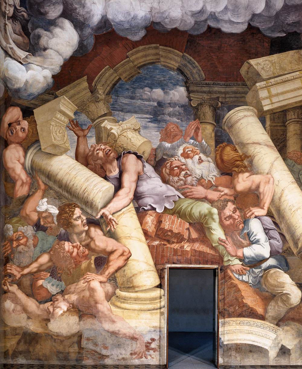 Fresco on the north wall (detail)
