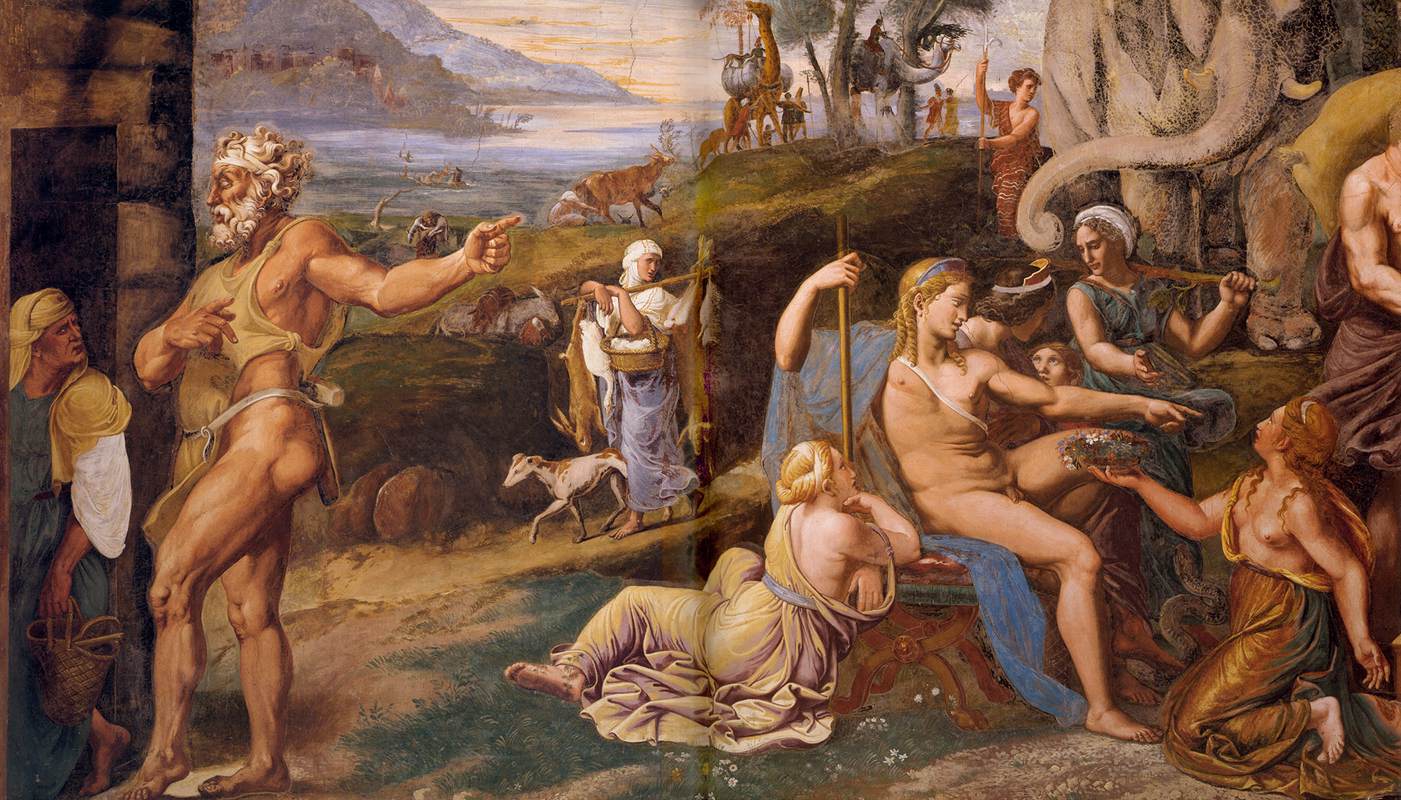 The Old Woman and Vulcan, Tribute to Apollo