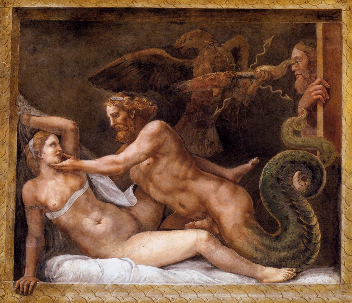 Jupiter Seducing Olympias