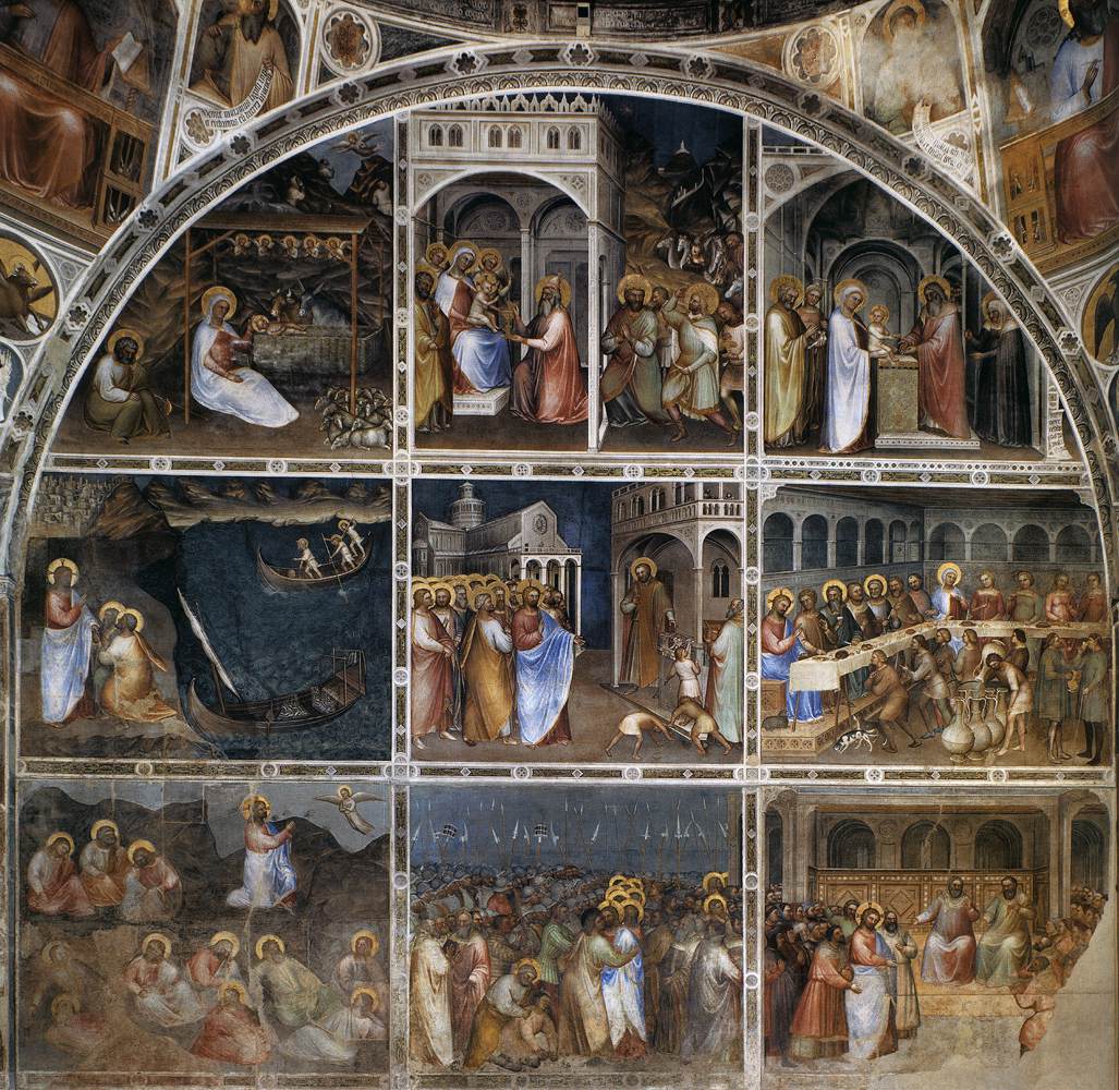 Scenes from the Life of Christ (north wall)
