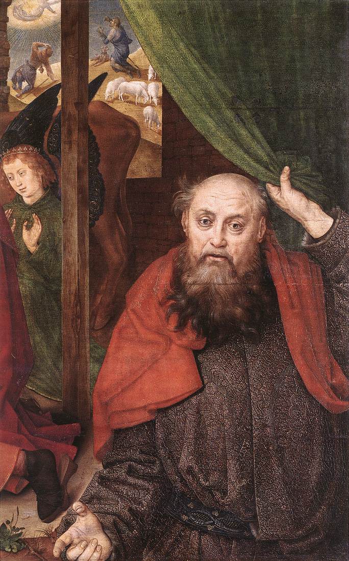 Adoration of the Shepherds (detail)