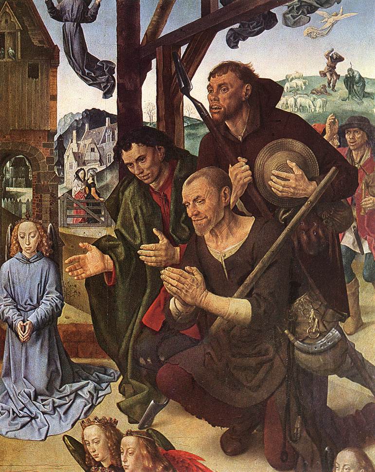 The Adoration of the Shepherds (detail)